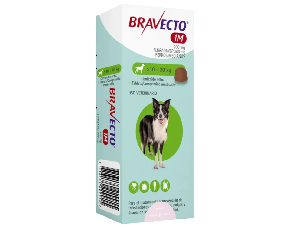 Bravecto 1 Mes Perro